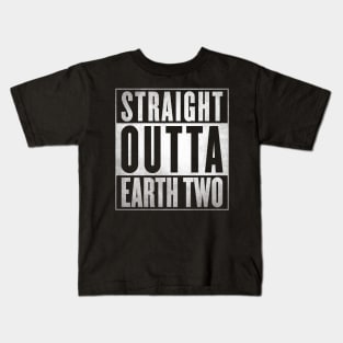 Straight Outta Earth Two Kids T-Shirt